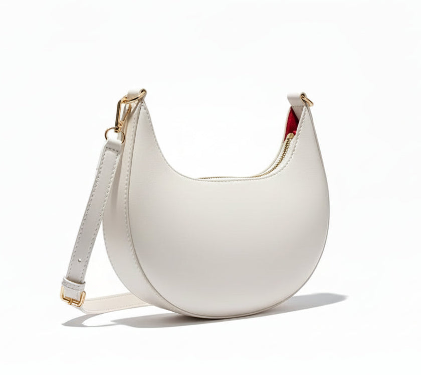 Classic Half Moon Shoulder Bag by Gifts Foundry