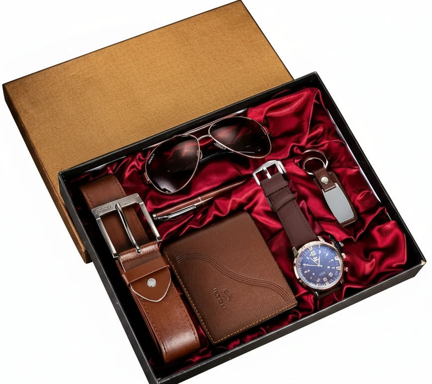 Matching Men’s Watch Gift Set by Gifts Foundry