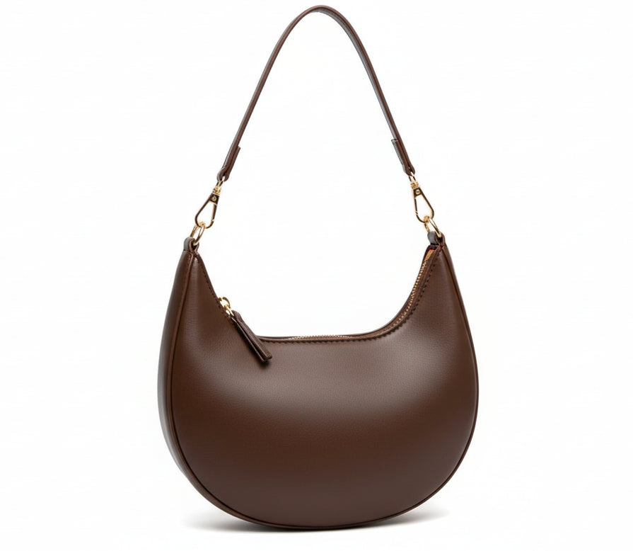 Classic Half Moon Shoulder Bag by Gifts Foundry