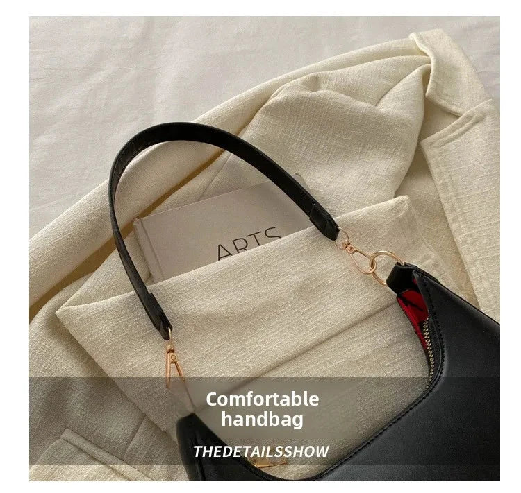 Classic Half Moon Shoulder Bag by Gifts Foundry