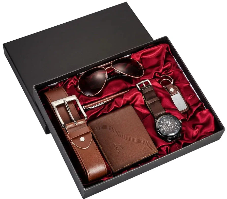 Matching Men’s Watch Gift Set by Gifts Foundry
