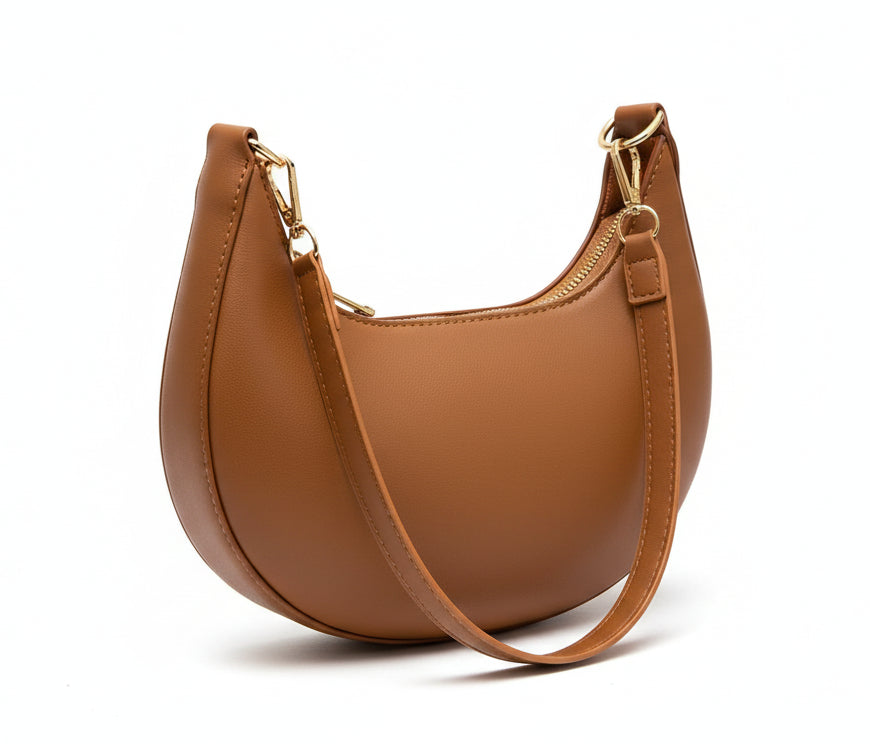 Classic Half Moon Shoulder Bag by Gifts Foundry