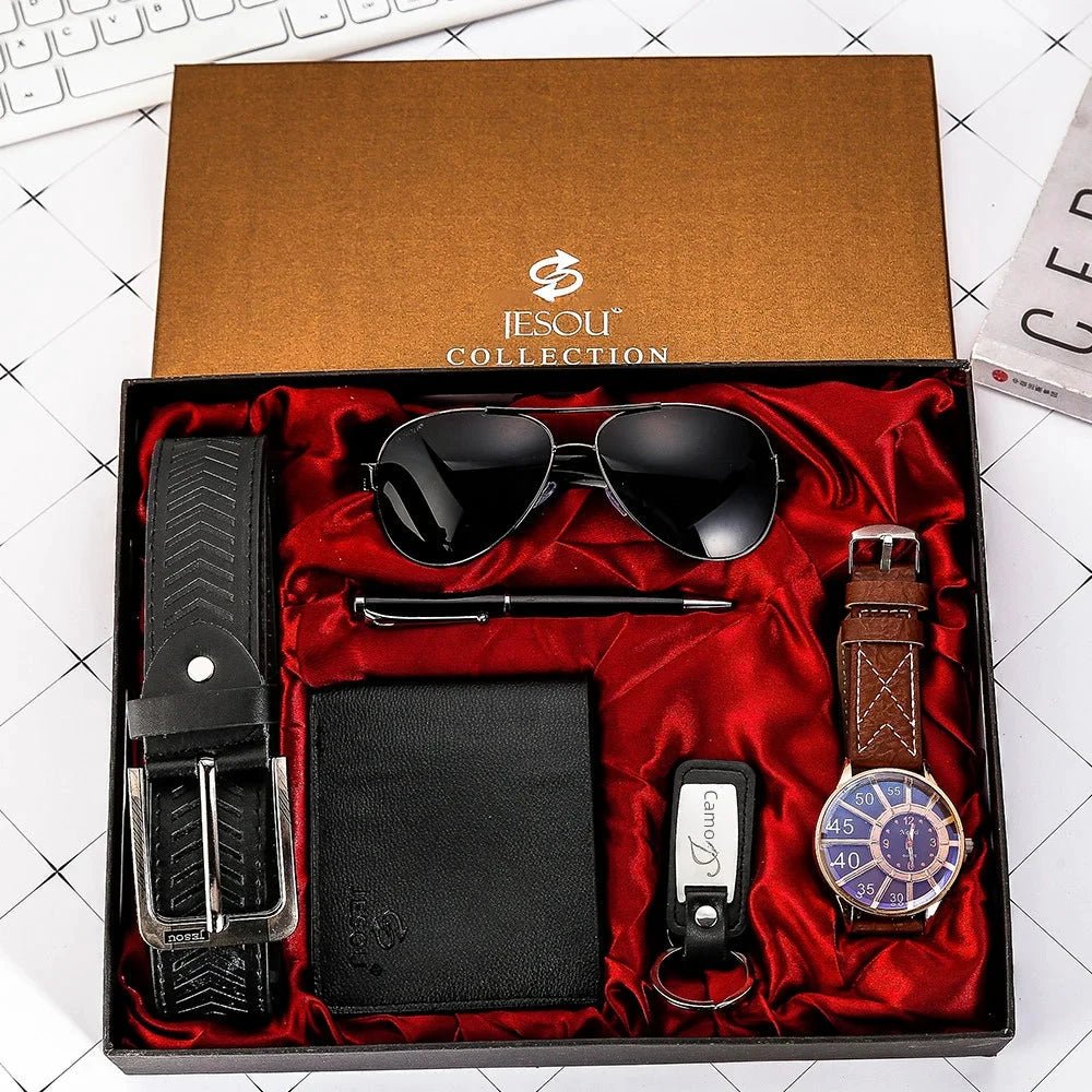 Matching Men’s Watch Gift Set by Gifts Foundry