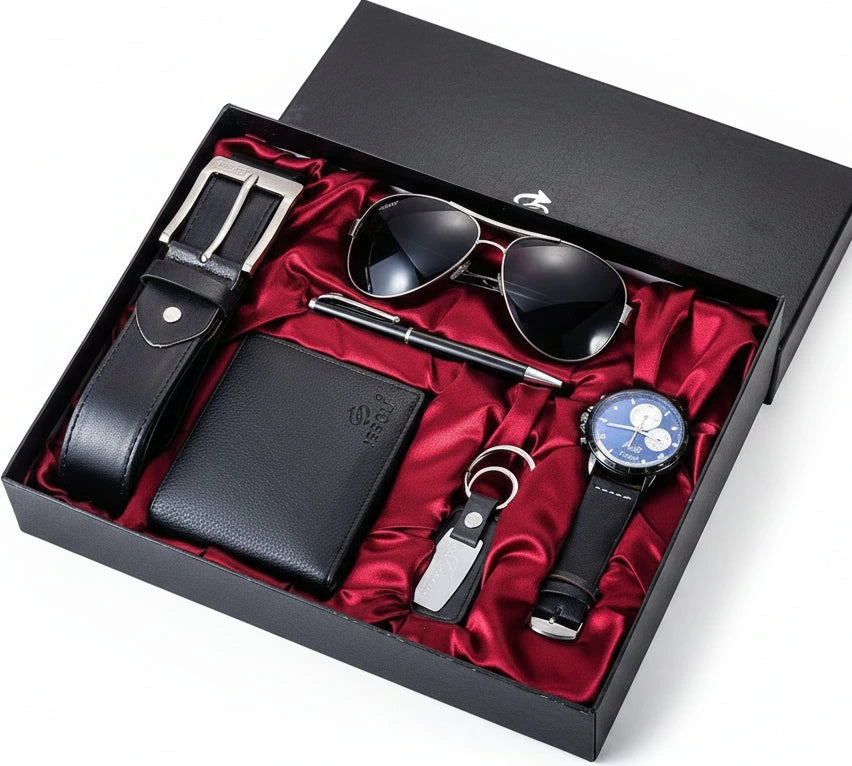 Matching Men’s Watch Gift Set by Gifts Foundry