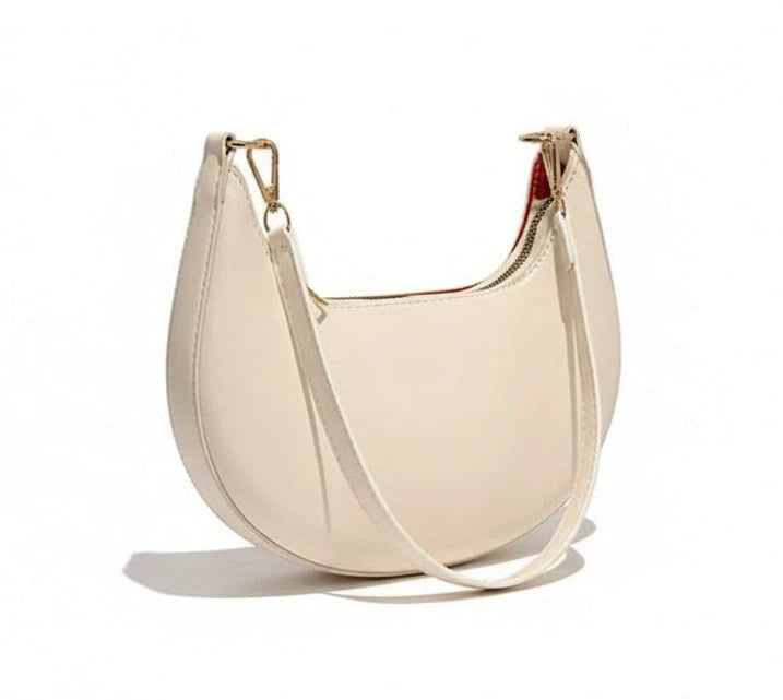 Classic Half Moon Shoulder Bag by Gifts Foundry