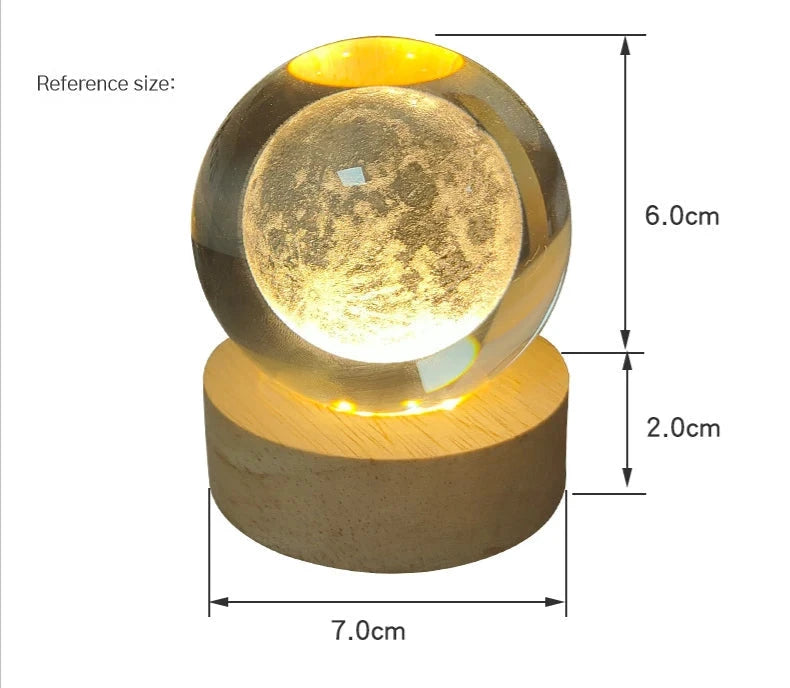 Personalized Crystal Night Light by Gifts Foundry