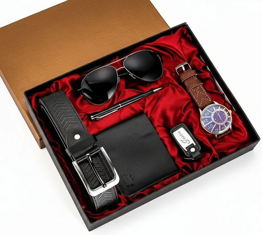 Matching Men’s Watch Gift Set by Gifts Foundry